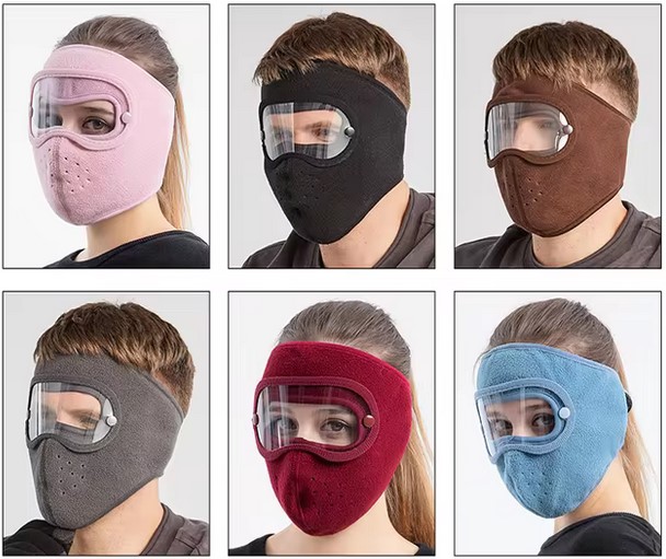Face Masks With Goggles